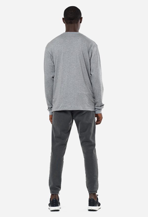 Cotton Cashmere Pullover / Grey