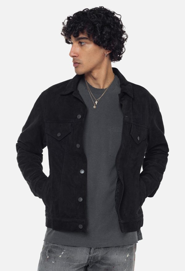 220407_THUMPER_JACKET_SUEDE_BLACK_08.jpg Suede Thumper Jacket Type III / Black