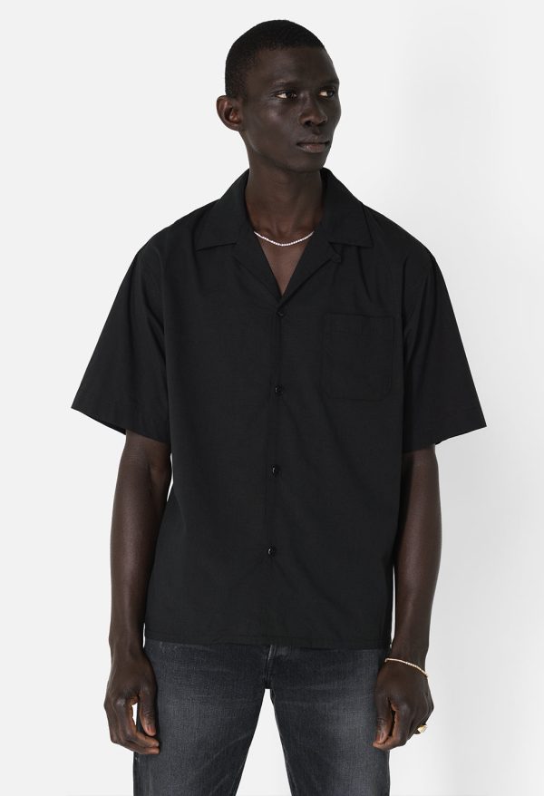 230126_CAMP_SHIRT_BLACK_05.jpg Camp Shirt / Black