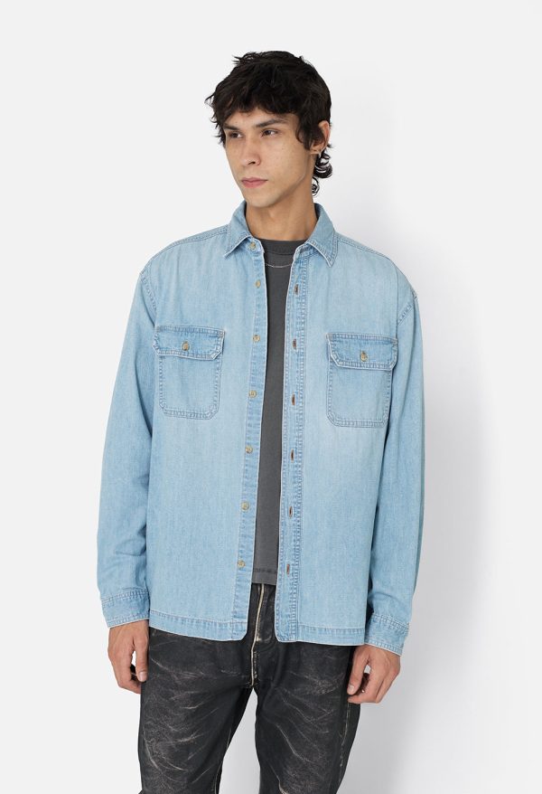 Princeton Work Shirt / Washed Indigo