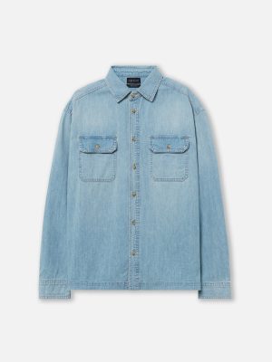 Princeton Work Shirt / Washed Indigo