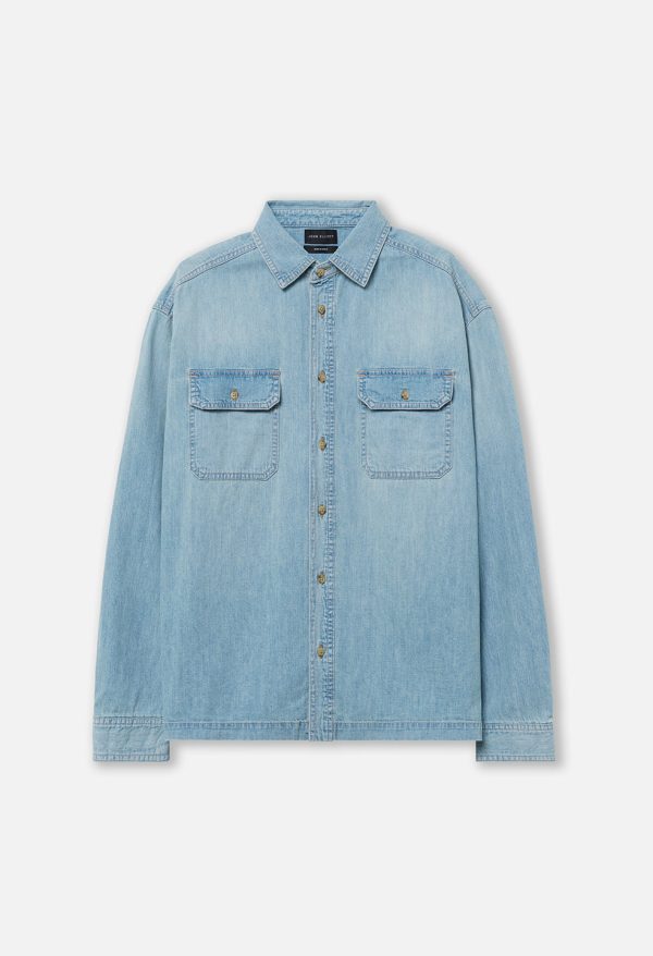 Princeton Work Shirt / Washed Indigo