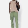 240710_BACK_SATEEN_CARGO_OLIVE_01.jpg Back Sateen Cargo Pants / Olive