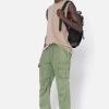 240710_BACK_SATEEN_CARGO_OLIVE_02.jpg Back Sateen Cargo Pants / Olive
