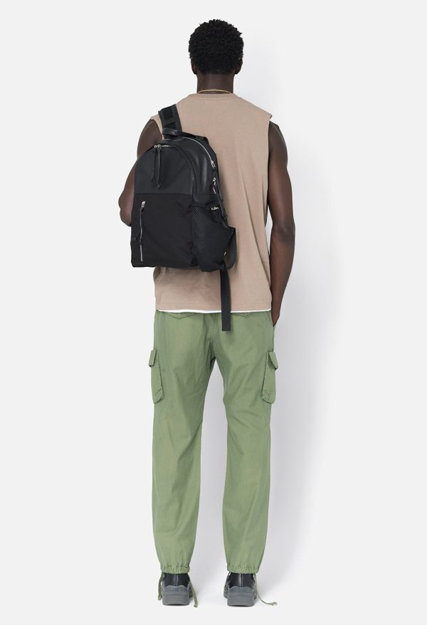 240710_BACK_SATEEN_CARGO_OLIVE_03.jpg Back Sateen Cargo Pants / Olive
