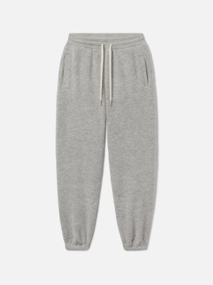 Andes Wool Fleece Sweats / Heather Grey