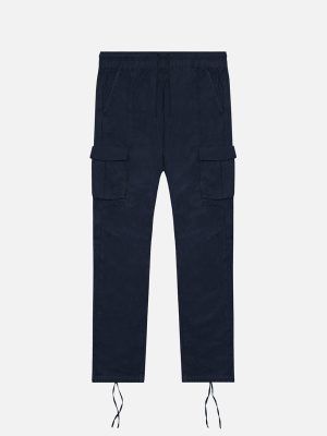 Back Sateen Cargo Pants / Navy