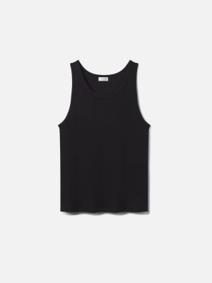 Campus Rib Tank / Black