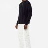 Cotton Cashmere Pullover / Black
