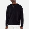 Cotton Cashmere Pullover / Black