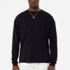 Cotton Cashmere Pullover / Black