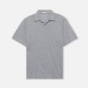 Cotton Cashmere Polo / Grey