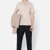 Cotton Cashmere Polo / Tan