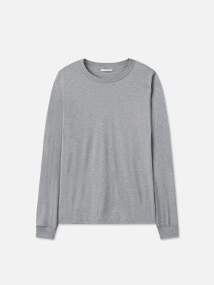 Cotton Cashmere Pullover / Grey