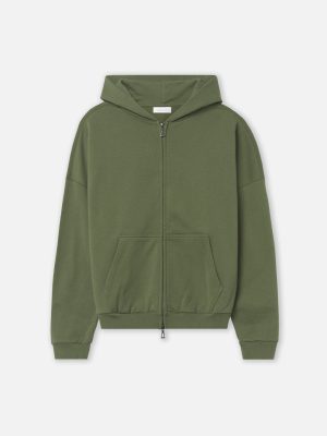Frances Full Zip / Army