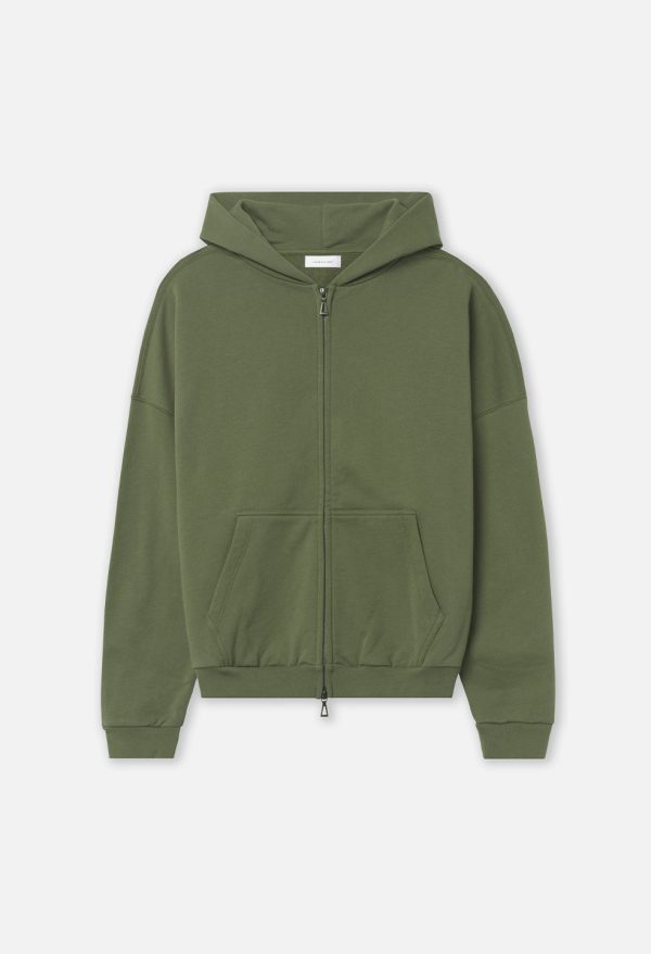 Frances Full Zip / Army