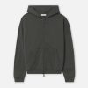 Frances Full Zip / Steel
