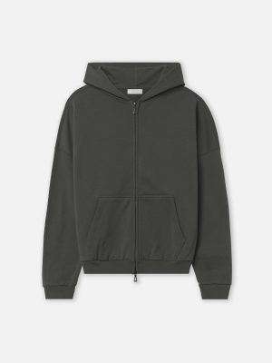 Frances Full Zip / Steel
