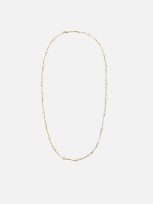 John Elliott X M.A.R.S Twist Link X Pearl Necklace / Gold