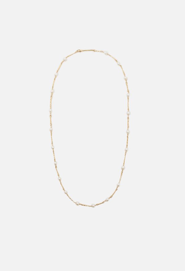 JOHN-ELLIOTT-X-M.A.R.S-TWIST-LINK-X-PEARL-NECKLACE-GOLD_02.jpg John Elliott X M.A.R.S Twist Link X Pearl Necklace / Gold