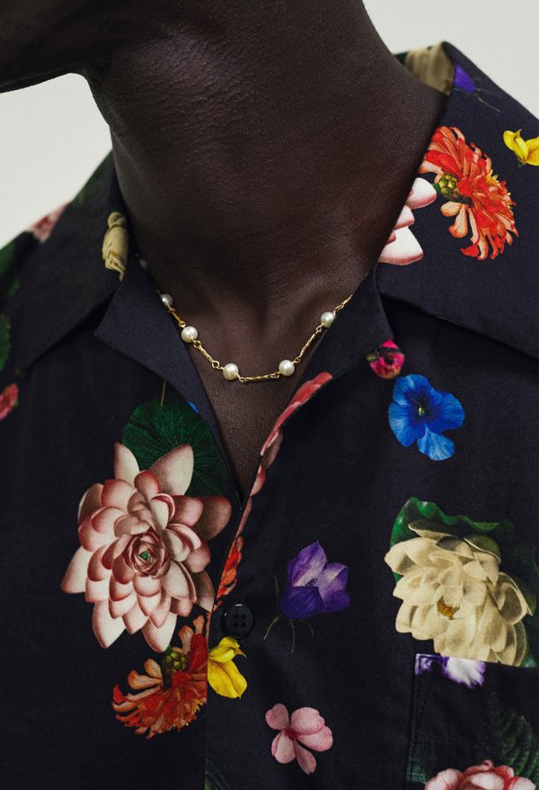 JOHNELLIOTTXM.A.R.STWISTLINKXPEARLNECKLACE_GOLD_01.jpg John Elliott X M.A.R.S Twist Link X Pearl Necklace / Gold