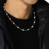 JOHNELLIOTTXM.A.R.STWISTLINKXPEARLNECKLACE_SILVER_01.jpg John Elliott X M.A.R.S Twist Link X Pearl Necklace / Silver