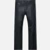 Leather Caribou Bootcut / Black Plonge