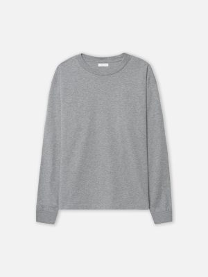 LS University Tee / Heather Grey