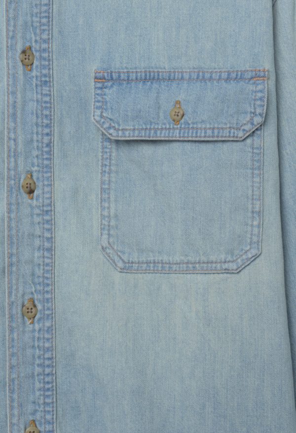 PRINCETON_HEMI_INDIGO_02.jpg Hemi Princeton Work Shirt / Washed Indigo