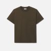 SILK_NOIL_CAMPUS_POCKET_TEE_OLIVE_01.jpg Silk Noil Campus Pocket Tee / Olive