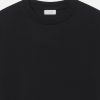 SILK_NOIL_RIVIERA_CROPPED_TEE_BLACK_03.jpg Silk Noil Riviera Cropped Tee / Black