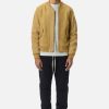 Leather Bogota Bomber / Tan Suede
