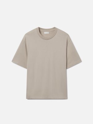 Suede Jersey Studio Tee / Dust