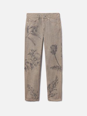 THE_DAZE_REVERSE_INDIGO_FLORAL_FLAT_LR_01.jpg The Daze Selvedge / Reversed Indigo Floral