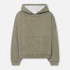 Thermal_Lined_Folsom_Pull_Over_Washed_Olive_01.jpg Thermal Lined Folsom Frances Hoodie / Washed Olive