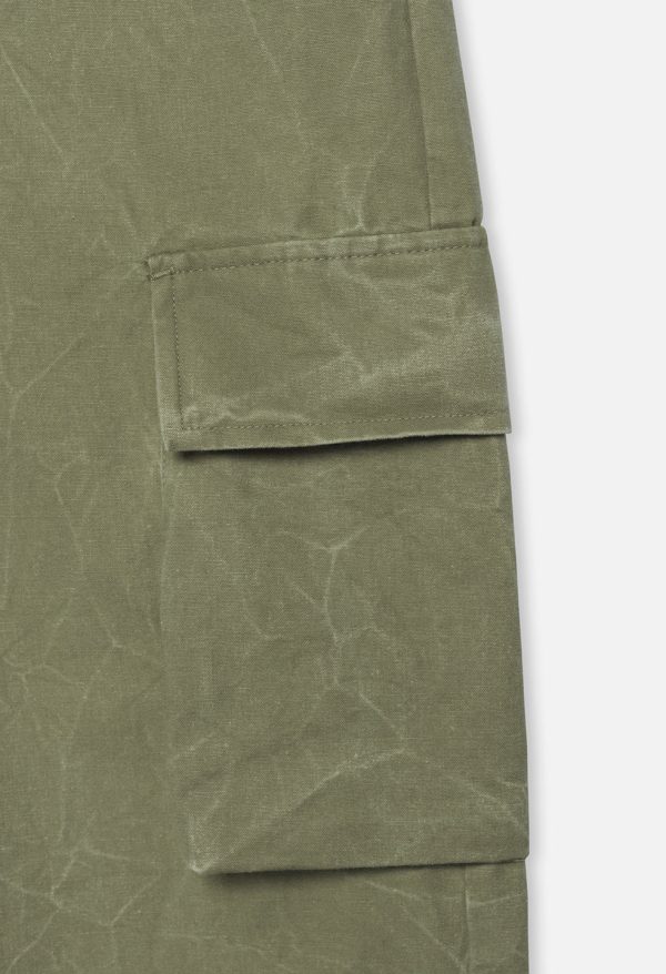 Washed Corpus Cargo Pants / Army