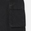 Washed Corpus Cargo Pants / Black
