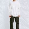 Washed Corpus Cargo Pants / Black
