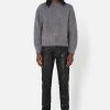WOOL_MOHAIR_CREW_CHARCOAL__LEATHER_CAST_2_BLACK_01_5432cae2-4b60-4fd9-8766-e4057d4fbd46.jpg Leather Cast 2 / Black