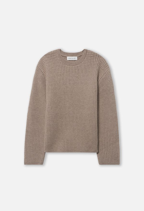 WOOL_WAFFLE_KNIT_CREW_WHEAT_FLAT.jpg Wool Waffle Knit Crew / Wheat