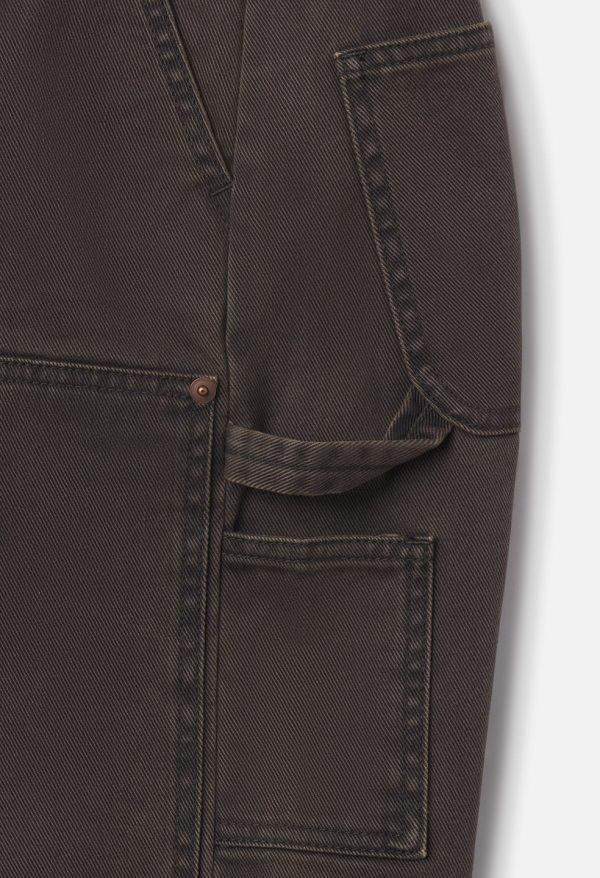Paneled Work Pant / Char